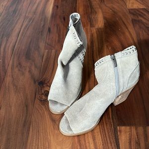 Vince Camuto Peep Toe Booties
